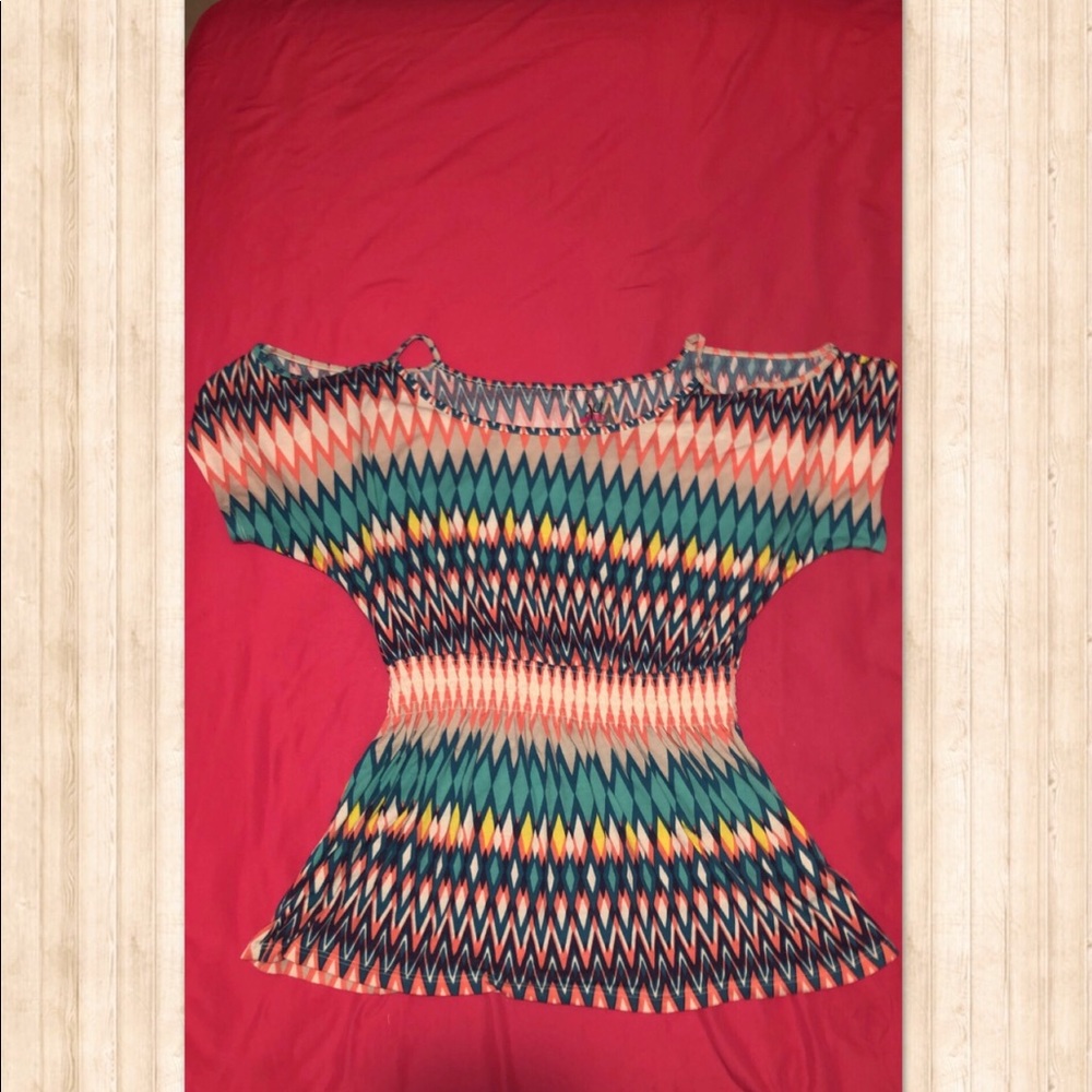 Rainbow blouses